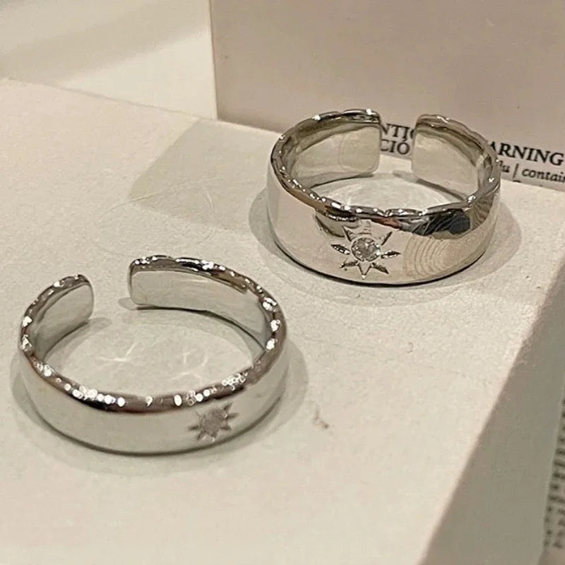 2 Anillos Anillo Estrella 1 y 2