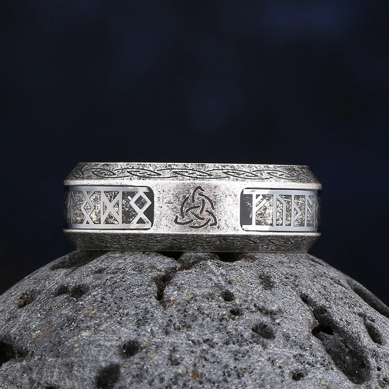 Anillo Estilo Vikingo Nudo Celta