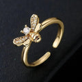 Anillo abeja ajustable