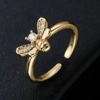 Anillo abeja ajustable