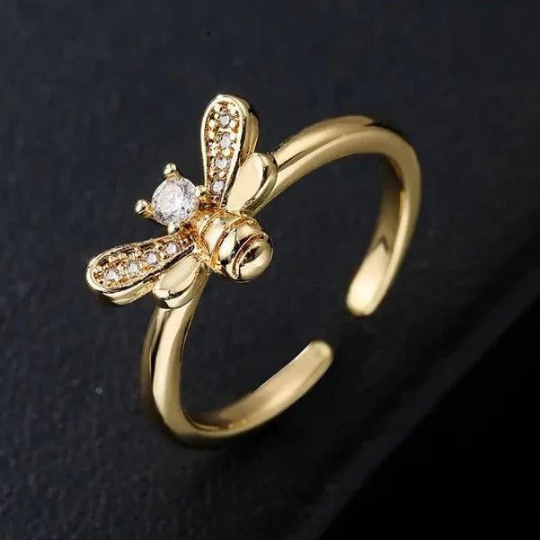 Anillo abeja ajustable