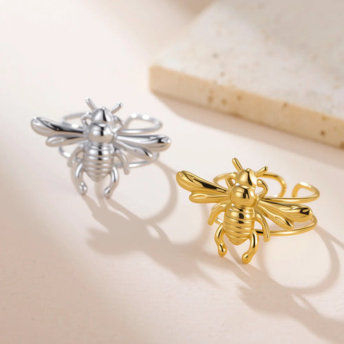 Anillo abeja para mujer oro