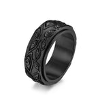 Anillo Anillo Anti-Estrés Giratorio Ojo negro