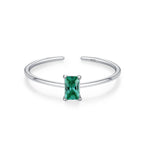 Anillo de Zirconia de Color Piedra de Nacimiento