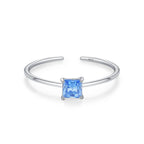 Anillo de Zirconia de Color Piedra de Nacimiento