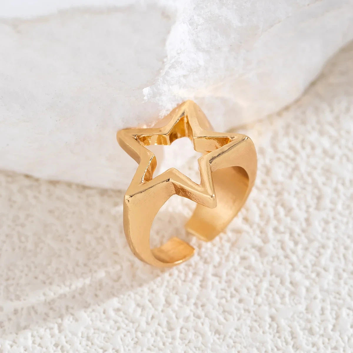 Anillo de Estrella para Mujer oro
