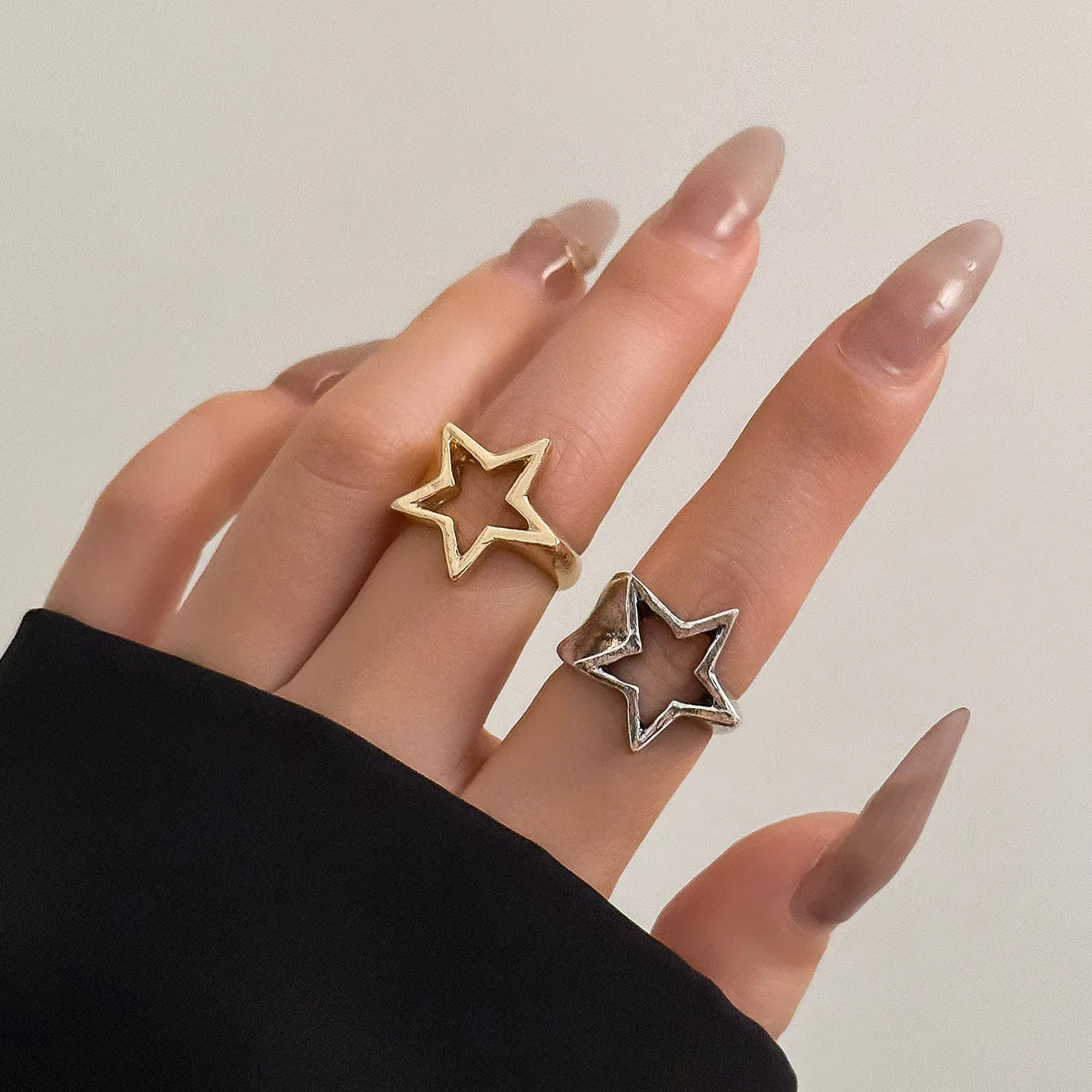 Anillo de Estrella para Mujer oro