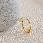 Anillo de flor de margarita