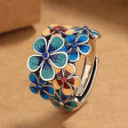Anillo de Flores de Colores