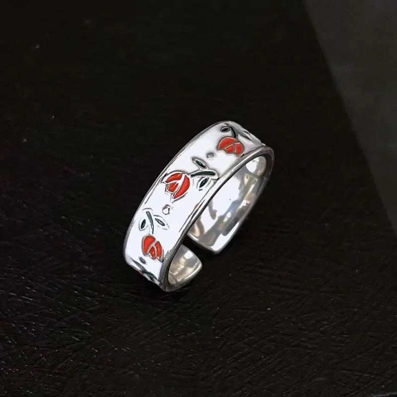 Anillo de Flores de Tulipán