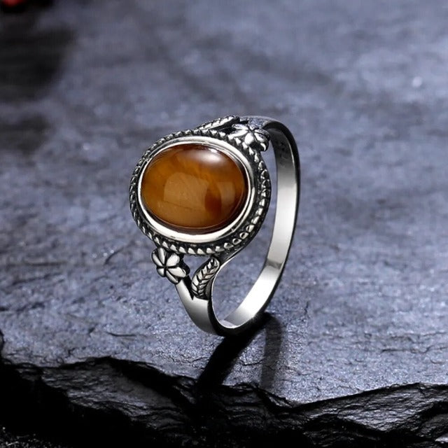 Anillo de Ojo de Tigre