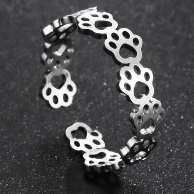 Anillo de Patas de plata