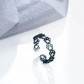 Anillo de Patas negro