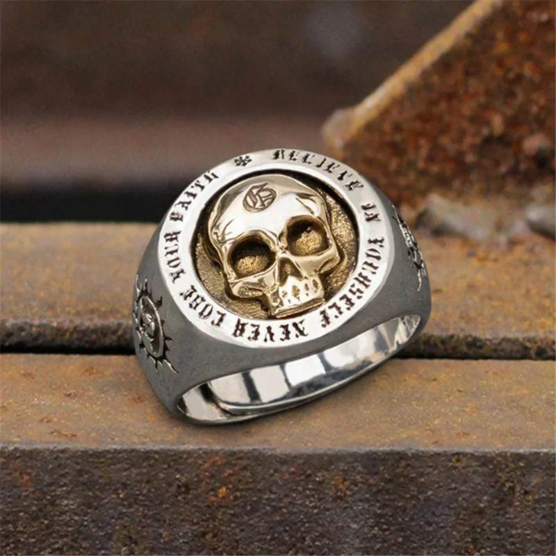 Anillo para Hombre Cabeza de Muerto