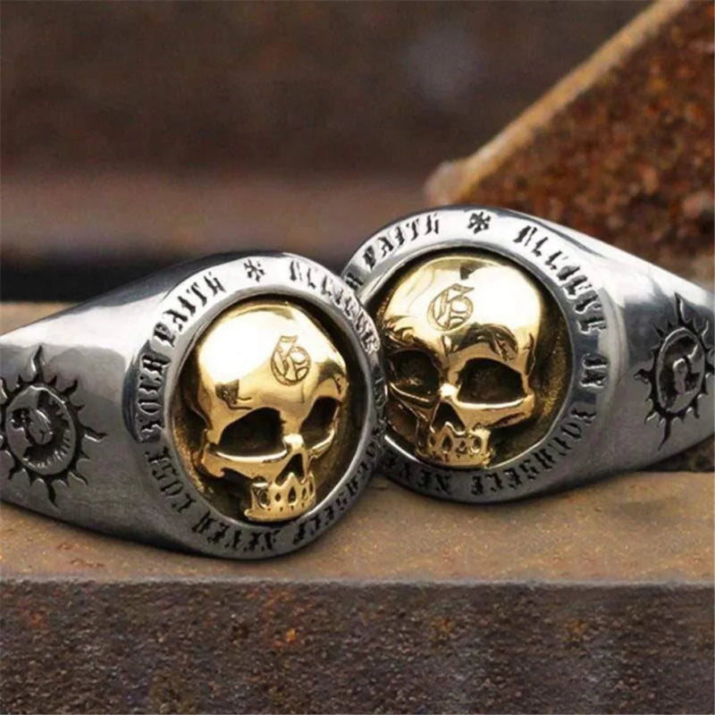 Anillo para Hombre Cabeza de Muerto