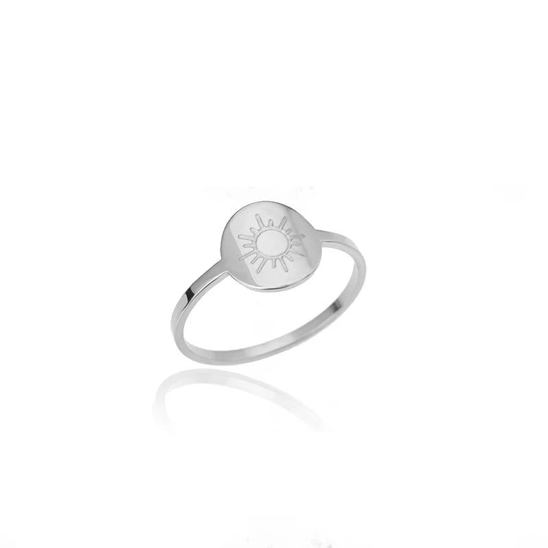Anillo Sol Mujer plata