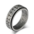 Anillo Vikingo para Hombre Anti-Estrés Giratorio gris