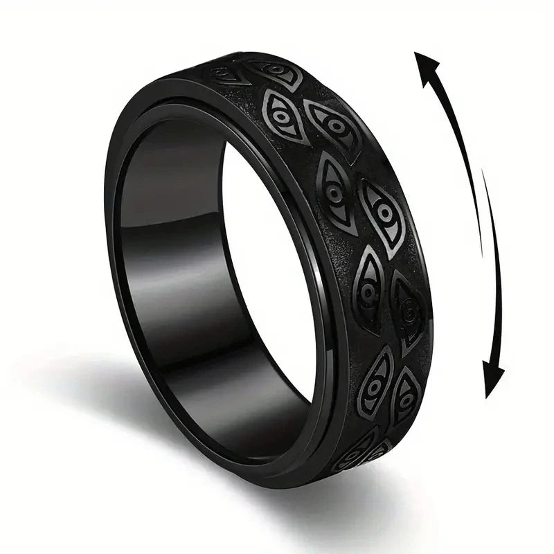 Anillo Giratorio Antiestrés Ojo 