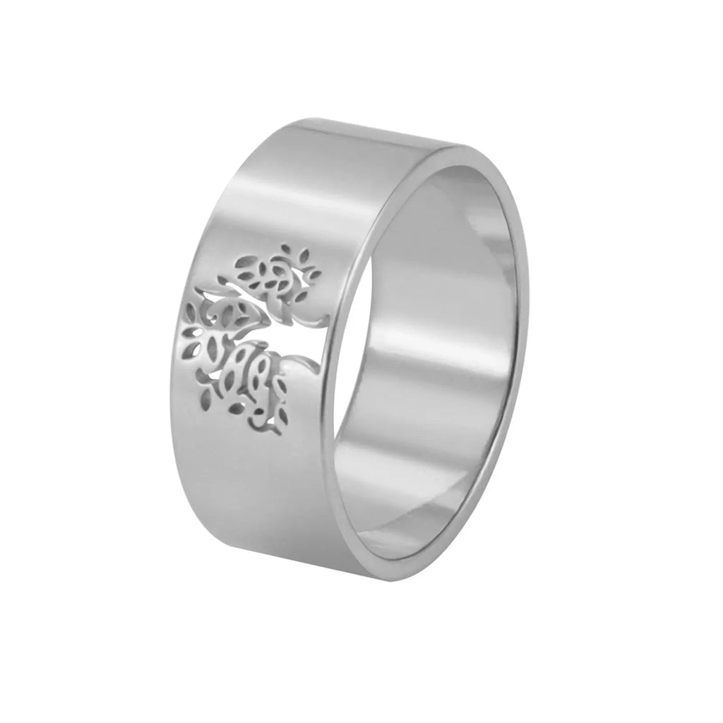 Anillo Árbol de la Vida Eternidad plata
