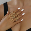Anillo con Gran Flor