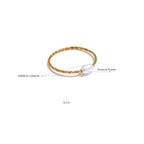 Anillo con perla de agua dulce