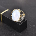 Anillo con Piedra Natural Piedra de Luna