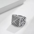 Anillo con Pirámide Egipcia plata
