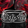 Anillo con hongos para hombre