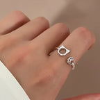 Anillo de Gato con Patas