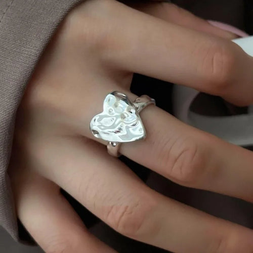 Anillo Corazón Anillo Mujer