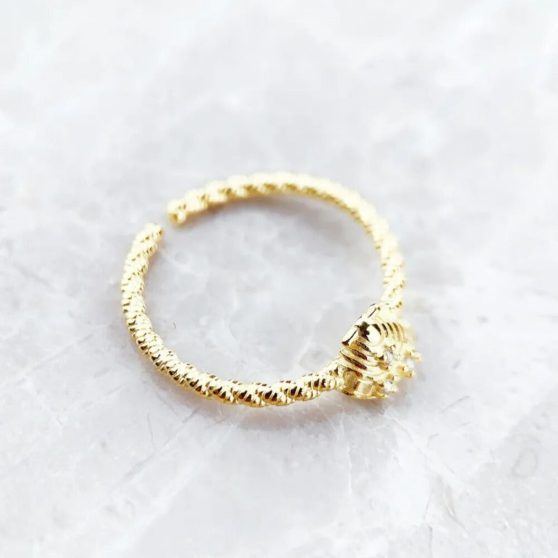 Anillo Concha de Oro - Exception®