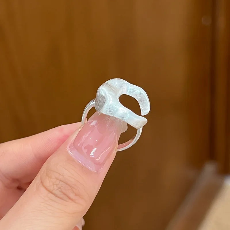 Anillo Media Luna Para Mujer