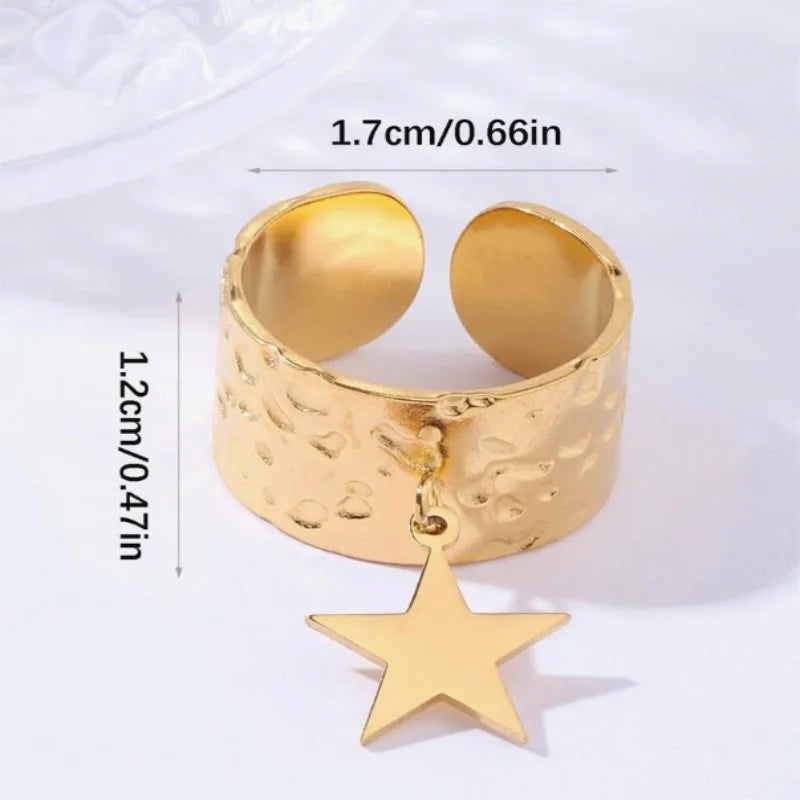 Anillo de Encanto Estrella para Mujer