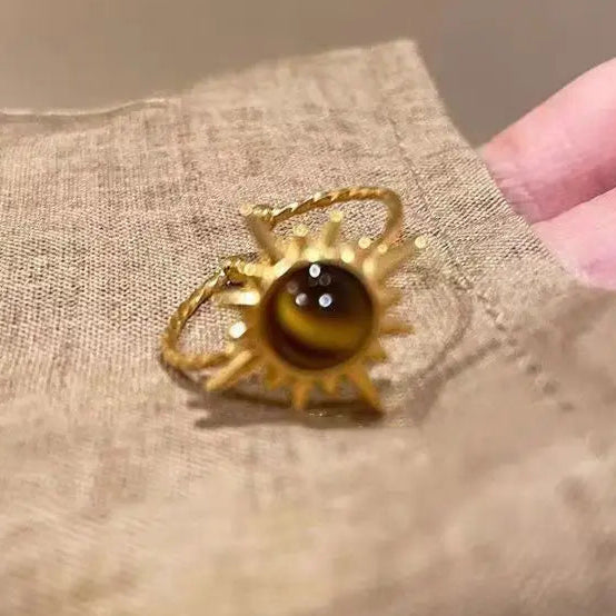 Anillo de Protección Ojo de Tigre
