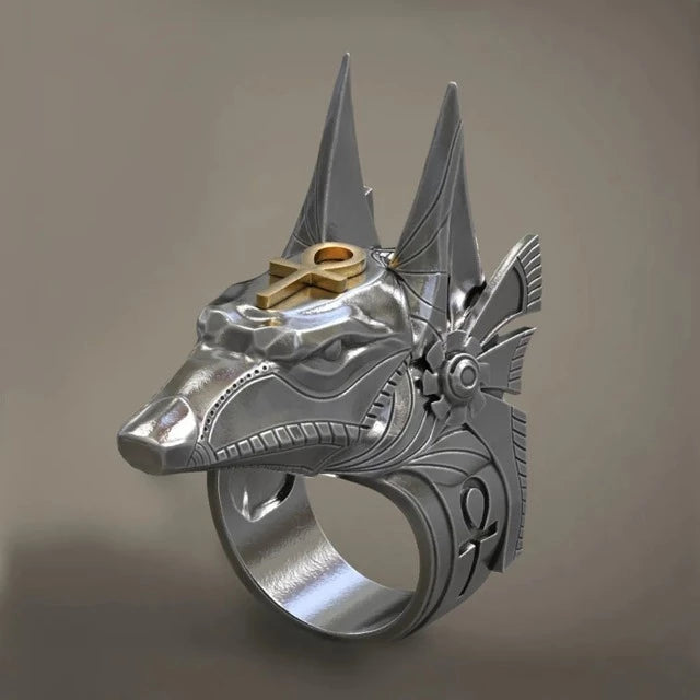 Anillo Egipto Antiguo Anubis