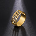 Anillo Egipcio Mujer Ojo de Horus Anillo de oro