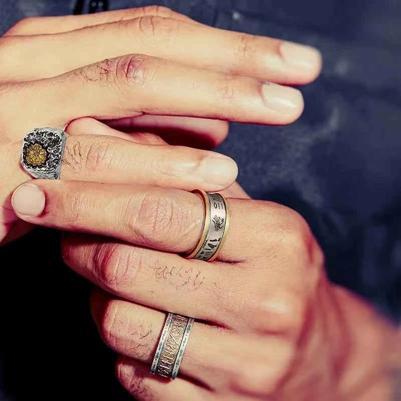 Anillo egipcio para hombre