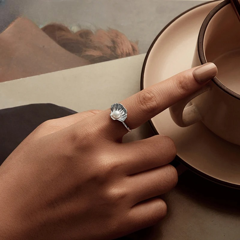 Anillo Elegante Concha Vieira