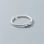Anillo Mujer Infinito Plata