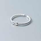 Anillo Mujer Infinito Plata