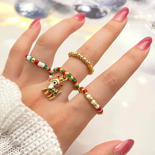 Anillo Mujer Rennes de Navidad