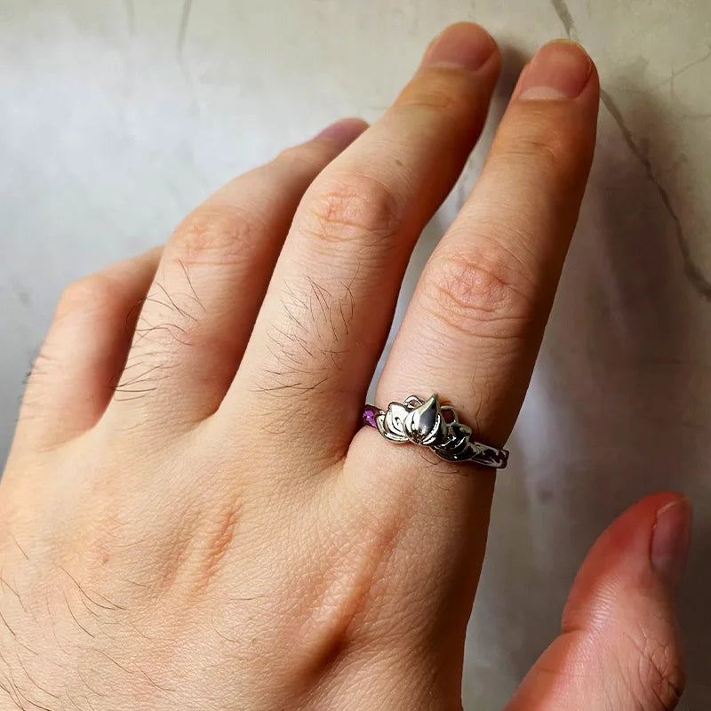 Anillo Flor de Loto Plata