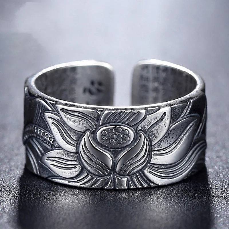 Anillo Flor de Loto Budista