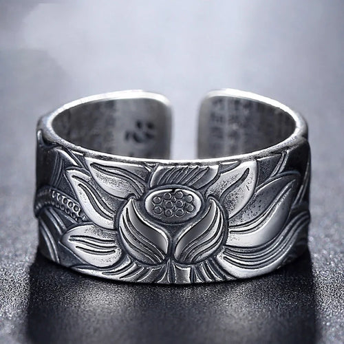 Anillo Flor de Loto Budista