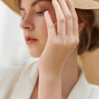 Anillo Flor de Loto para mujer plata