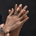 Anillo Hombre Cruz Anillo Cristiano