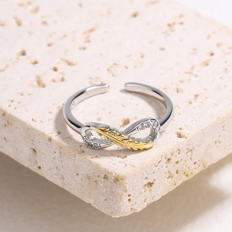 Anillo Infinito Pluma