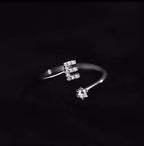 Anillo inicial para mujer e