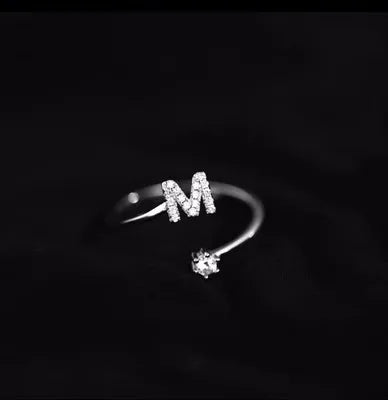 Anillo inicial para mujer m
