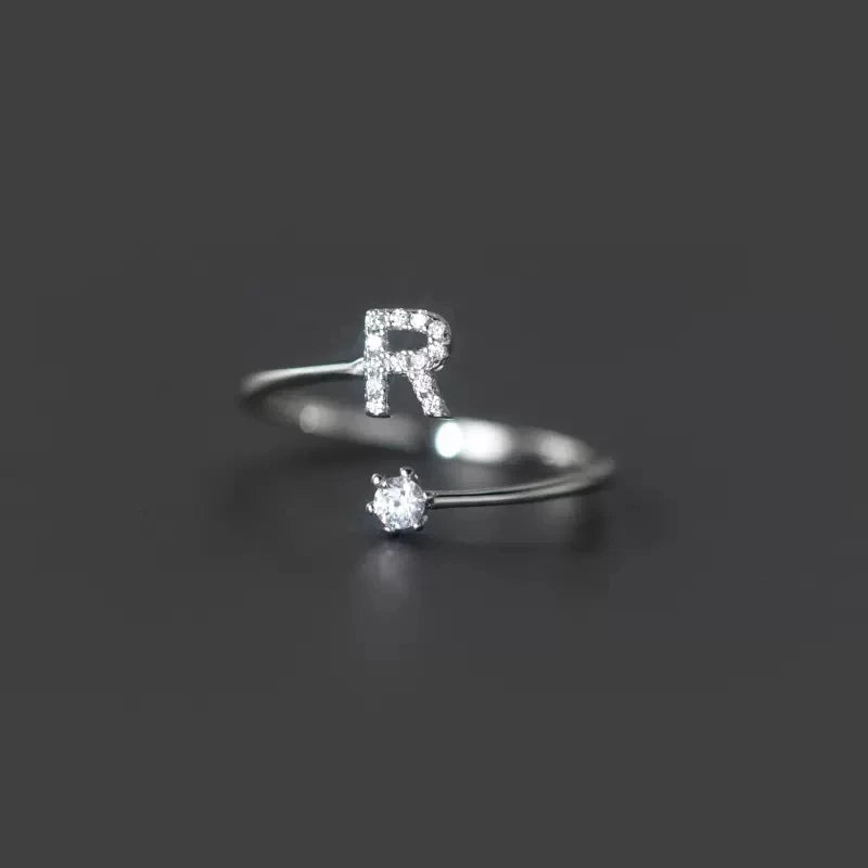 Anillo inicial para mujer r